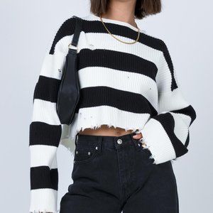 princess polly london bridge striped sweater